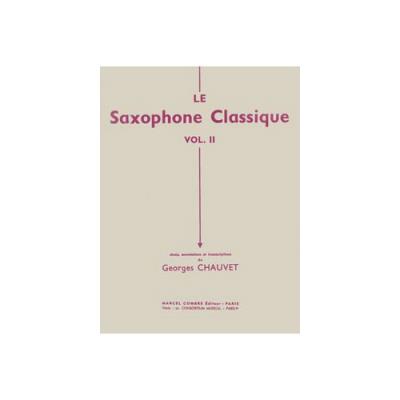 Partitions Classique Combre Chauvet G. - Le Saxophone Classique Vol.1 - Saxophone Et Piano Saxophone État correct reconditionné disponible sur Fnac