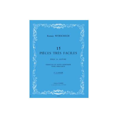 Partitions Classique Combre Worschech Romain - Pieces Tres Faciles (15) Cahier N.1 - Guitare Guitare État correct reconditionné disponible sur Fnac