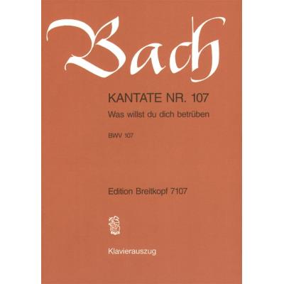 Partitions classique EDITION BREITKOPF BACH J.S. - KANTATE 107 WAS WILLST DU DICH - CHANT, CHOEUR, PIANO Choeur et ensemble vocal État correct reconditionné disponible sur Fnac