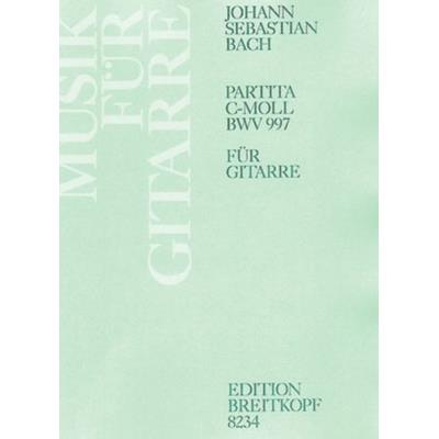 Partitions classique EDITION BREITKOPF BACH JOHANN SEBASTIAN - SUITE C-MOLL BWV 997 - GUITAR Guitare État correct reconditionné disponible sur Fnac