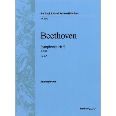 Partitions classique EDITION BREITKOPF BEETHOVEN L.V. - SYMPHONIE NR. 5 C-MOLL OP. 67 - CONDUCTEUR POCHE Format poche État correct reconditionné disponible sur Fnac