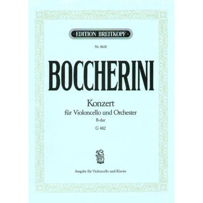 Partitions classique EDITION BREITKOPF BOCCHERINI L. - CONCERTO POUR VIOLONCELLE SI B MAJEUR - VIOLONCELLE, PIANO Violoncelle État correct reconditionné disponible sur Fnac