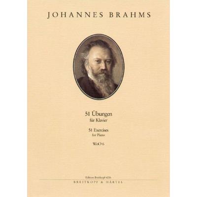 Partitions classique EDITION BREITKOPF BRAHMS J. - 51 EXERCICES - PIANO Piano État correct reconditionné disponible sur Fnac