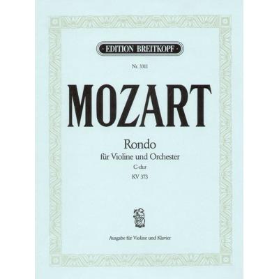 Partitions classique EDITION BREITKOPF MOZART W.A. - RONDO C-DUR KV 373 - VIOLON, PIANO Violon État correct reconditionné disponible sur Fnac