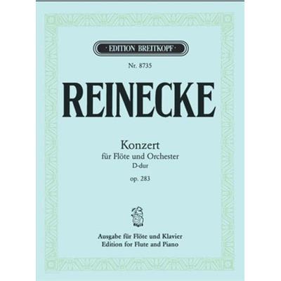 Partitions classique EDITION BREITKOPF REINECKE C. - CONCERTO POUR FLUTE EN RE MAJEUR OP. 283 - FLUTE, PIANO Flûte traversière État correct reconditionné disponible sur Fnac