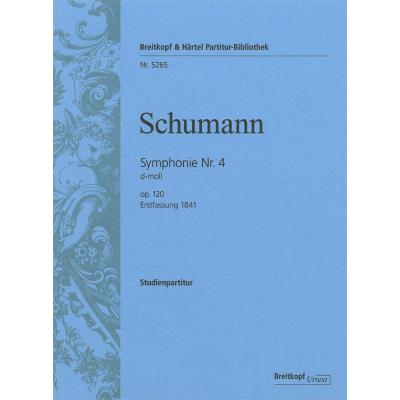 Partitions classique EDITION BREITKOPF SCHUMANN ROBERT - SYMPHONIE NR. 4 D-MOLL OP.120 - STUDY SCORE Format poche État correct reconditionné disponible sur Fnac