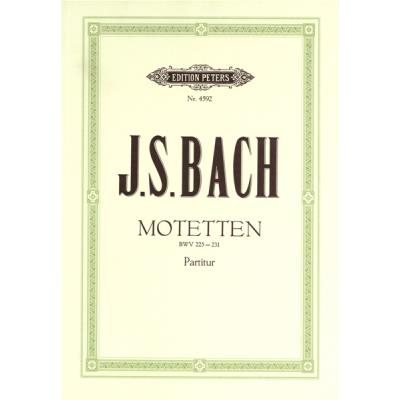 Partitions classique EDITION PETERS BACH JOHANN SEBASTIAN - 6 MOTETS BWV 225-230: CHORALE 'SEI LOB UND PREIS' - MIXED CHOIR (PAR 10 MINI Choeur et ensemble vocal État correct reconditionné disponible sur Fnac