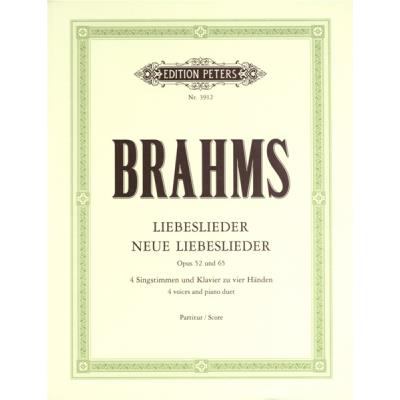 Partitions classique EDITION PETERS BRAHMS JOHANNES - LIEBESLIEDER AND NEW LIEBESLIEDER WALTZES QUARTETS, IN 3 VOLUMES, VOL.2 - MIXED CH Choeur et ensemble vocal État correct - 19,37 € Partitions classique EDITION PETERS BRAHMS JOHANNES - LIEBESLIEDER AND NEW LIEBESLIEDER WALTZES QUARTETS, IN 3 VOLUMES, VOL.2 - MIXED CH Choeur et ensemble vocal État correct reconditionné disponible sur Fnac