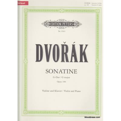 Partitions classique EDITION PETERS DVORÁK ANTON - SONATINA IN G OP.100 - VIOLIN AND PIANO Violon État correct reconditionné disponible sur Fnac