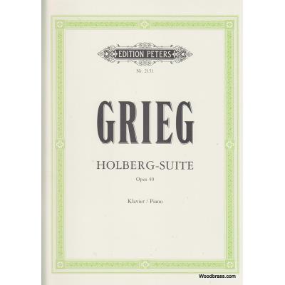 Partitions classique EDITION PETERS GRIEG EDVARD - HOLBERG SUITE OP.40 - PIANO Piano État correct reconditionné disponible sur Fnac