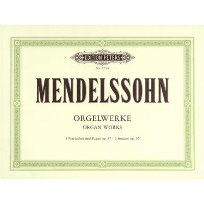 Partitions classique EDITION PETERS MENDELSSOHN FELIX - ORGAN WORKS OP.37 - ORGAN Orgue État correct reconditionné disponible sur Fnac | Dero