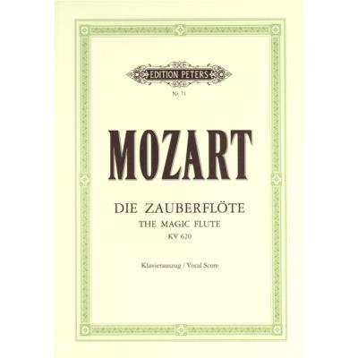 Partitions classique EDITION PETERS MOZART WOLFGANG AMADEUS - THE MAGIC FLUTE/DIE ZAUBERFLÖTE - VOICE AND PIANO (PAR 10 MINIMUM) Choeur et ensemble vocal État correct reconditionné disponible sur Fnac