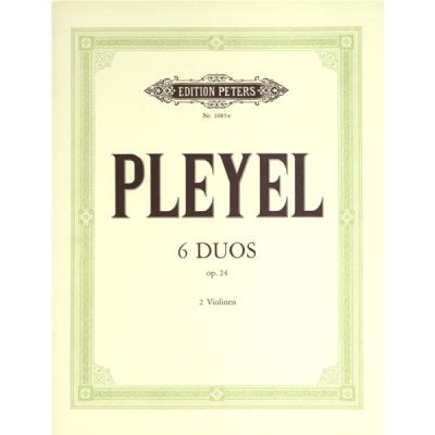 Acheter Partitions classique EDITION PETERS PLEYEL IGNAZ JOSEPH - 6 DUETS OP.24 - VIOLIN DUETS Violon État correct - 21,58 € Partitions classique EDITION PETERS PLEYEL IGNAZ JOSEPH - 6 DUETS OP.24 - VIOLIN DUETS Violon État correct reconditionné disponible sur Fnac