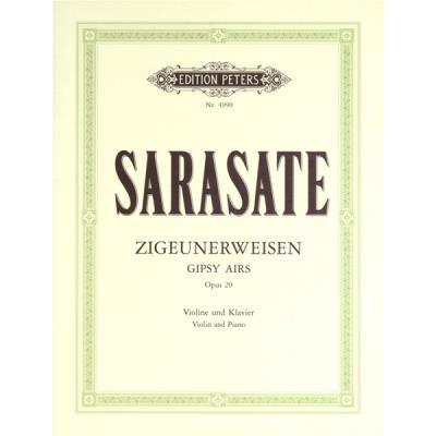 Acheter Partitions classique EDITION PETERS SARASATE PABLO DE - GYPSY AIRS (ZIGEUNERWEISEN) OP.20 - VIOLIN AND PIANO Violon État correct - 14,94 € | Dero Partitions classique EDITION PETERS SARASATE PABLO DE - GYPSY AIRS (ZIGEUNERWEISEN) OP.20 - VIOLIN AND PIANO Violon État correct reconditionné disponible sur Fnac | Dero