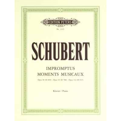 Acheter Partitions classique EDITION PETERS SCHUBERT FRANZ - IMPROMPTUS & MOMENTS MUSICAUX - PIANO Piano État correct - 12,24 € | Dero Partitions classique EDITION PETERS SCHUBERT FRANZ - IMPROMPTUS & MOMENTS MUSICAUX - PIANO Piano État correct reconditionné disponible sur Fnac | Dero