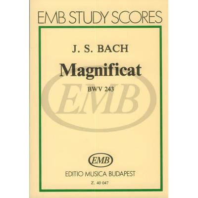 Partitions classique EMB (Editio Musica Budapest) BACH J.S. MAGNIFICAT BWV 243 ORATORIUM Format poche État correct reconditionné disponible sur Fnac