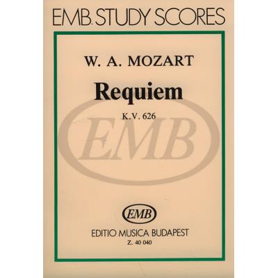 Partitions classique EMB (Editio Musica Budapest) MOZART W.A. - REQUIEM K 626 - CONDUCTEUR POCHE Format poche État correct reconditionné disponible sur Fnac