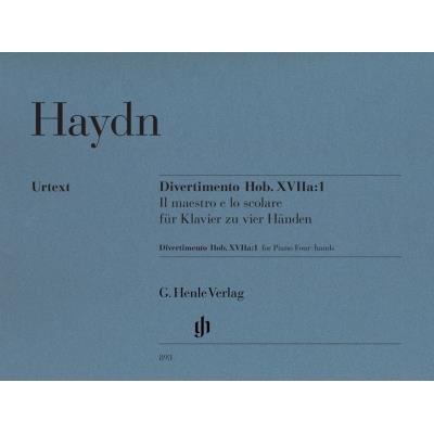 Partitions classique HENLE VERLAG HAYDN J. - DIVERTIMENTO IN F MAJOR HOB. XVIIA:1 – IL MAESTRO E LO SCOLARE - PIANO 4 MAINS Piano État correct reconditionné disponible sur Fnac