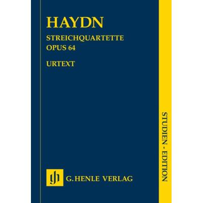 Partitions classique HENLE VERLAG HAYDN J. - STRING QUARTETS VOLUME VIII OP. 64 Ensemble à cordes État correct reconditionné disponible sur Fnac