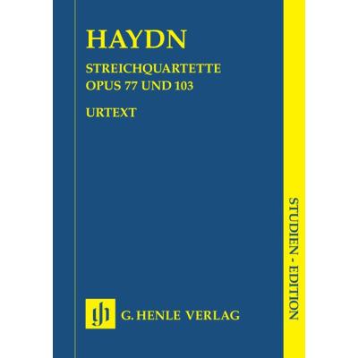 Acheter Partitions classique HENLE VERLAG HAYDN J. - STRING QUARTETS VOLUME XI, OP. 77 AND OP. 103 Ensemble à cordes État correct - 18,05 € Partitions classique HENLE VERLAG HAYDN J. - STRING QUARTETS VOLUME XI, OP. 77 AND OP. 103 Ensemble à cordes État correct reconditionné disponible sur Fnac