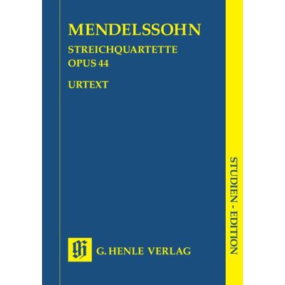 Partitions classique HENLE VERLAG MENDELSSOHN B F. - STRING QUARTETS OP. 44, 1-3 Ensemble à cordes État correct reconditionné disponible sur Fnac | Dero