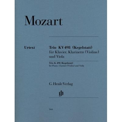 Partitions classique HENLE VERLAG MOZART W.A. - PIANO TRIO E FLAT MAJOR KV 498 (KEGELSTATT-TRIO) Musique de chambre État correct reconditionné disponible sur Fnac