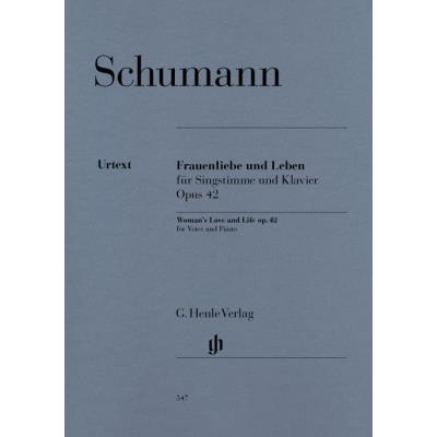 Partitions classique HENLE VERLAG SCHUMANN R. - WOMAN’S LOVE AND LIFE(FRAUENLIEBE UND LEBEN) FOR VOICE AND PIANO OP. 42 Voix solo, piano État correct reconditionné disponible sur Fnac