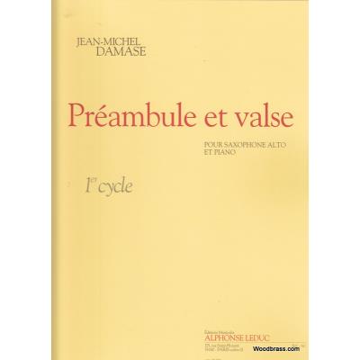 Partitions classique LEDUC DAMASE J.M. - PRÉAMBULE ET VALSE (CYCLE 1) - SAXOPHONE ALTO Saxophone État correct reconditionné disponible sur Fnac