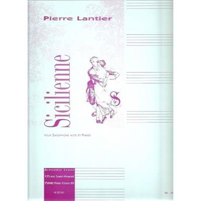 Partitions classique LEDUC LANTIER PIERRE - SICILIENNE - SAXOPHONE MI B, PIANO Saxophone État correct reconditionné disponible sur Fnac