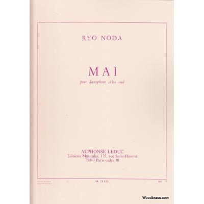 Partitions classique LEDUC NODA R. - MAI - SAXOPHONE ALTO SOLO  Saxophone État correct reconditionné disponible sur Fnac