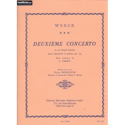 Acheter Partitions classique LEDUC WEBER C. W. - Concerto Nr. 2 Mib Majeur op. 74 Clarinette État correct - 26,66 € Partitions classique LEDUC WEBER C. W. - Concerto Nr. 2 Mib Majeur op. 74 Clarinette État correct reconditionné disponible sur Fnac