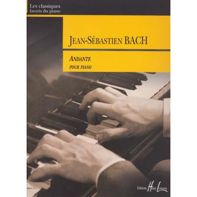 Partitions classique LEMOINE BACH J.S. - ANDANTE - PIANO Piano État correct reconditionné disponible sur Fnac