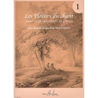 Partitions classique LEMOINE BONNARDOT JACQUELINE - LES PLAISIRS DU CHANT VOL.1 - VOIX MOYENNE OU GRAVE, PIANO Ténor, piano État correct reconditionné disponible sur Fnac