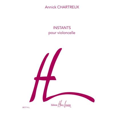 Partitions classique LEMOINE CHARTREUX ANNICK - INSTANTS - VIOLONCELLE Violoncelle État correct reconditionné disponible sur Fnac