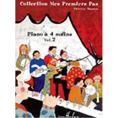 Partitions classique LEMOINE MASSON THIERRY - MES PREMIERS PAS À QUATRE MAINS VOL.2 - PIANO 4 MAINS Piano État correct reconditionné disponible sur Fnac