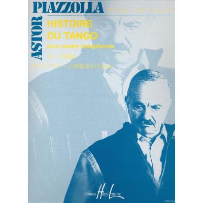 Partitions classique LEMOINE PIAZZOLLA ASTOR - HISTOIRE DU TANGO - 4 SAXOPHONES Saxophone État correct reconditionné disponible sur Fnac