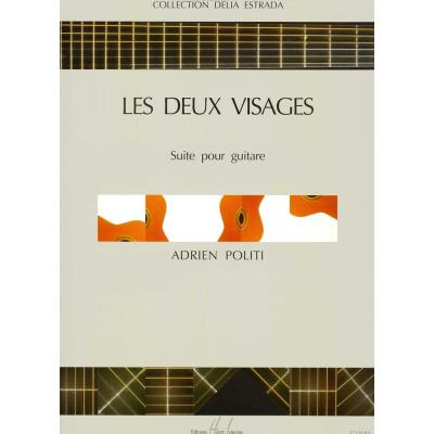 Partitions classique LEMOINE POLITI ADRIEN - VISAGES (2) - GUITARE Guitare État correct reconditionné disponible sur Fnac