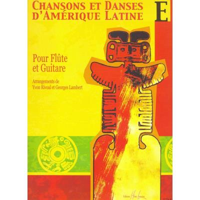Partitions classique LEMOINE RIVOAL YVON - CHANSONS ET DANSES D'AMERIQUE LATINE VOL.E - FLUTE, GUITARE Flûte traversière État correct reconditionné disponible sur Fnac