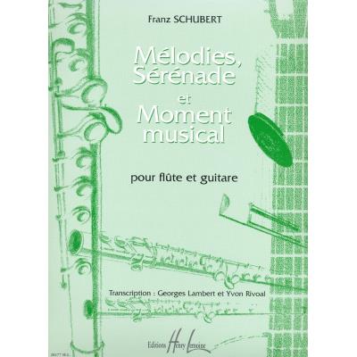 Acheter Partitions classique LEMOINE SCHUBERT FRANZ - MÉLODIES, SÉRÉNADE ET MOMENT MUSICAL - FLUTE, GUITARE Musique de chambre État correct - 25,08 € Partitions classique LEMOINE SCHUBERT FRANZ - MÉLODIES, SÉRÉNADE ET MOMENT MUSICAL - FLUTE, GUITARE Musique de chambre État correct reconditionné disponible sur Fnac