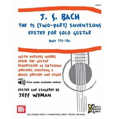 Partitions classique MEL BAY BACH J.S. - THE 15 INVENTIONS - GUITAR Guitare État correct reconditionné disponible sur Fnac | Dero