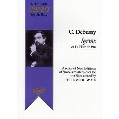 Partitions classique NOVELLO DEBUSSY CLAUDE - SYRINX, OR LA FLUTE DE PAN - FLUTE Flûte traversière État correct reconditionné disponible sur Fnac