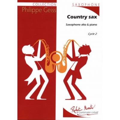 Partitions classique ROBERT MARTIN GEISS P. - COUNTRY MUSIC ALTO Saxophone État correct reconditionné disponible sur Fnac