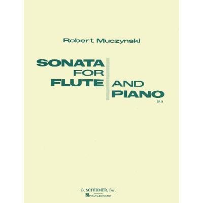 Partitions classique SCHIRMER ROBERT MUCZYNSKI - SONATA FOR FLUTE AND PIANO OP.14 - FLUTE Flûte traversière État correct reconditionné disponible sur Fnac | Dero