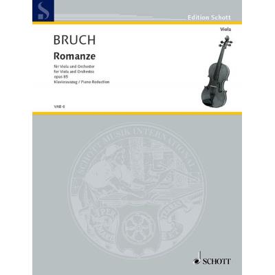 Partitions classique SCHOTT BRUCH MAX - ROMANCE F MAJOR OP.85 - VIOLA AND ORCHESTRA Alto État correct Schott reconditionné disponible sur Fnac