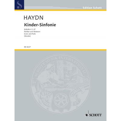 Partitions classique SCHOTT HAYDN J. - KINDER-SINFONIE HOB. II:47 - 2 VIOLINS, CELLO , RECORDER AD LIB. AND CHILDREN INSTRUMENTS Ensemble à cordes État correct Schott reconditionné disponible sur Fnac
