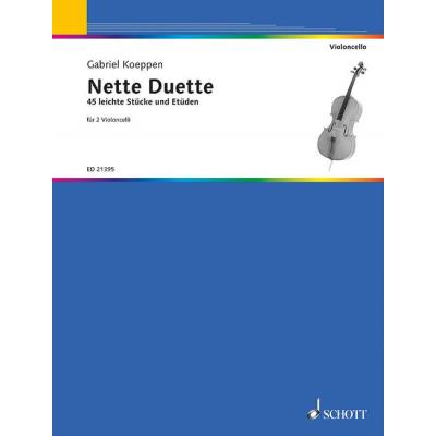 Partitions classique SCHOTT KOEPPEN G. - NETTE DUETTE - VIOLONCELLE Violoncelle État correct Schott reconditionné disponible sur Fnac