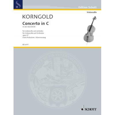 Acheter Partitions classique SCHOTT KORNGOLD ERICH WOLFGANG - CONCERTO IN C OP. 37 - CELLO AND ORCHESTRA Violoncelle État correct - 14,52 € Partitions classique SCHOTT KORNGOLD ERICH WOLFGANG - CONCERTO IN C OP. 37 - CELLO AND ORCHESTRA Violoncelle État correct Schott reconditionné disponible sur Fnac