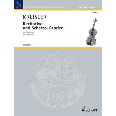 Acheter Partitions classique SCHOTT KREISLER FRITZ - RECITATIVO AND SCHERZO-CAPRICE OP. 6 - VIOLIN Violon État correct - 18,43 € Partitions classique SCHOTT KREISLER FRITZ - RECITATIVO AND SCHERZO-CAPRICE OP. 6 - VIOLIN Violon État correct Schott reconditionné disponible sur Fnac