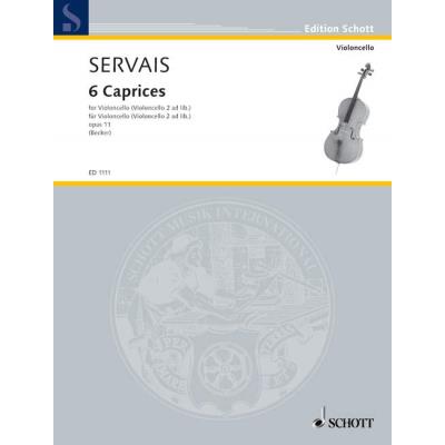 Acheter Partitions classique SCHOTT SERVAIS ADRIEN-FRANÇOIS - SIX CAPRICES OP. 11 - 1 OR 2 CELLOS Violoncelle État correct - 12,60 € Partitions classique SCHOTT SERVAIS ADRIEN-FRANÇOIS - SIX CAPRICES OP. 11 - 1 OR 2 CELLOS Violoncelle État correct Schott reconditionné disponible sur Fnac