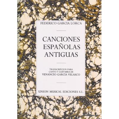 Partitions classique UME (Union Musical Ediciones) GARCIA LORCA  -  CONCIONES ESPANOLAS ANTIGUAS  -  CHANT  ET GUITARE Soprano, instruments État correct reconditionné disponible sur Fnac